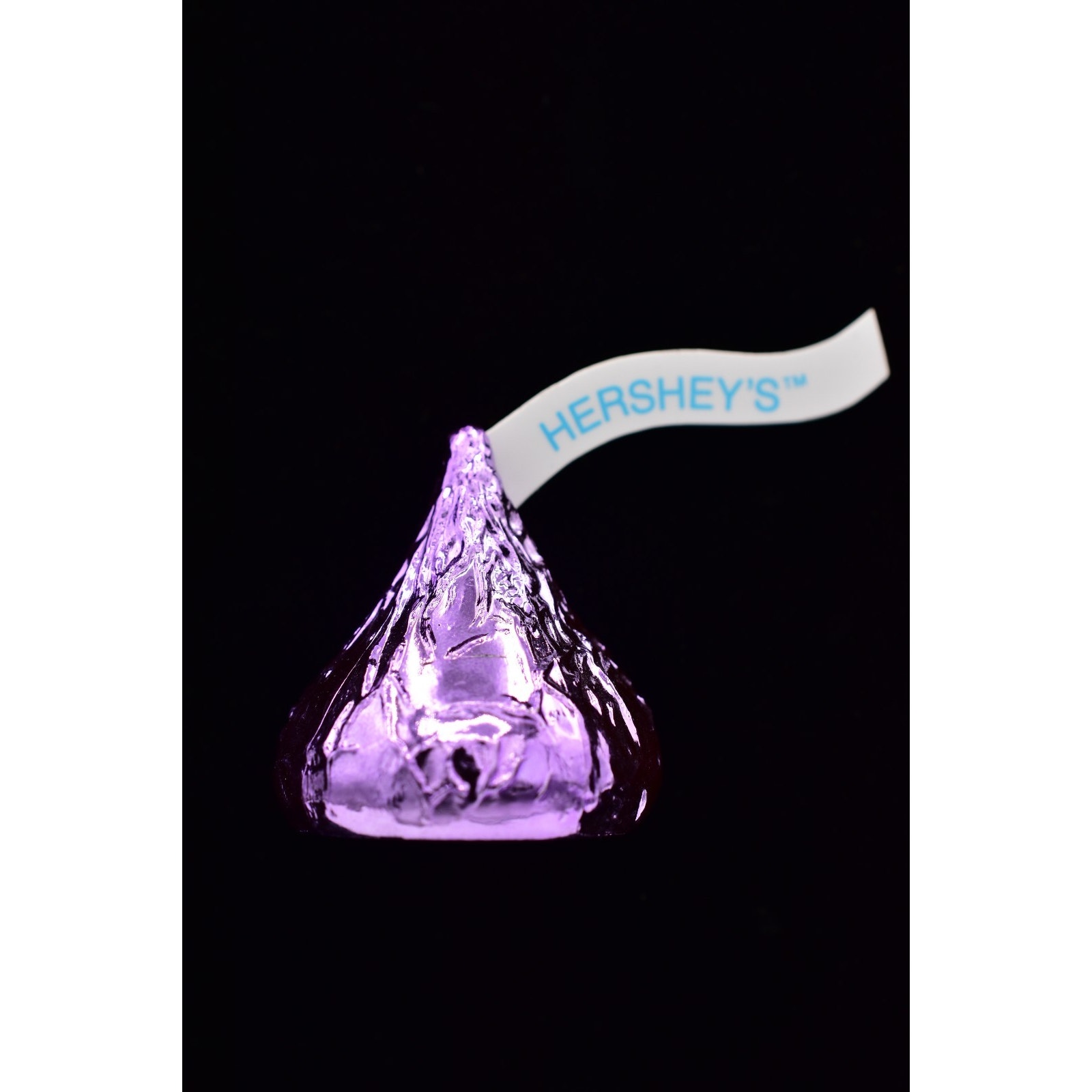 Hersheys Chocolate Kiss Purple Pin Brooch Chunky Holiday 90s 1996 Signed Binbp 17$